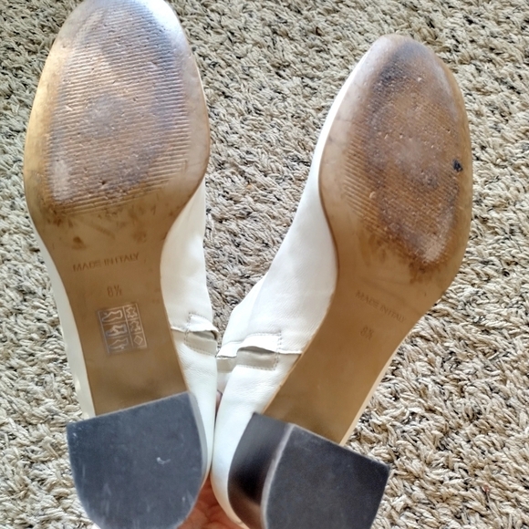 Everlane the day boot butter soft white leather side zip ankle boots sz 8,5 - Picture 10 of 10